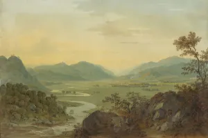 Carne River from Loudoun Castle, Ayrshire, 1804 (w/c over graphite on cream wove paper Carne River from Loudoun Castle, Ayrshire, 1804 (w/c over graphite on cream wove paper