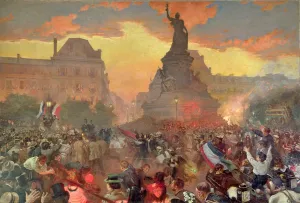 Carnival in Paris in Honour of the Russian Navy, 5th October 1893, 1900 (oil on canvas) Carnival in Paris in Honour of the Russian Navy, 5th October 1893, 1900 (oil on canvas)