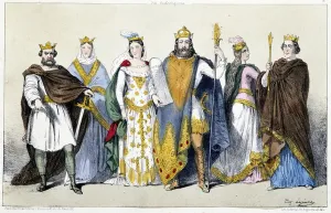 The Carolingians: Pepin the Brief (715-768) and Bertrade of Laon (Berthe aux grand pieds The Carolingians: Pepin the Brief (715-768) and Bertrade of Laon (Berthe aux grand pieds