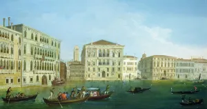 The Casa Foscari and the Palazzo Balbi, from the Grand Canal, Venice (oil on panel) The Casa Foscari and the Palazzo Balbi, from the Grand Canal, Venice (oil on panel)