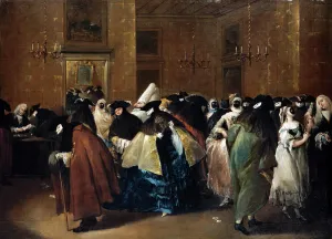 Casino (Il ridotto) in Venice - Guardi, Francesco (1712-1793) - Oil on canvas - 77,5x107 Casino (Il ridotto) in Venice - Guardi, Francesco (1712-1793) - Oil on canvas - 77,5x107