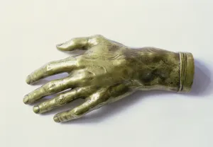 Cast of Frederic Chopins (1810-49) left hand (bronze) Cast of Frederic Chopins (1810-49) left hand (bronze)