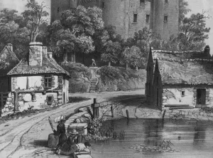 The Castle of Combourg (detail) (see also 382376) (litho) The Castle of Combourg (detail) (see also 382376) (litho)