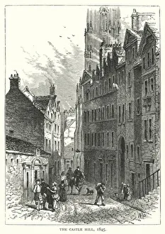 Castle Hill Gallery: The Castle Hill, 1845 (engraving)