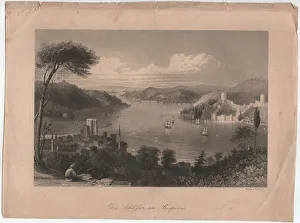 The castles on the Bosphorus, ca. 1850 (engraving) The castles on the Bosphorus, ca. 1850 (engraving)