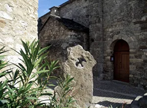 Cathar commemorative monument in Minerve in the Herault Cathar commemorative monument in Minerve in the Herault