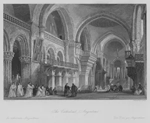 Thomas (after) Allom Gallery: The Cathedral, Angouleme (engraving)