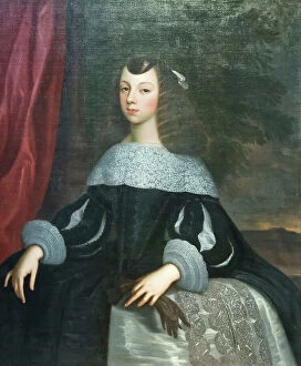 Flemish Art Gallery: Catherine of Braganza, 1660-1661, (oil on canvas)