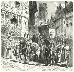 Catholic Prelates Returning to England under Mary I Art