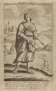 Cato the Elder, Roman senator and historian (engraving) Cato the Elder, Roman senator and historian (engraving)