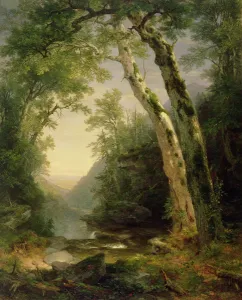 The Catskills, 1859 (oil on canvas) The Catskills, 1859 (oil on canvas)