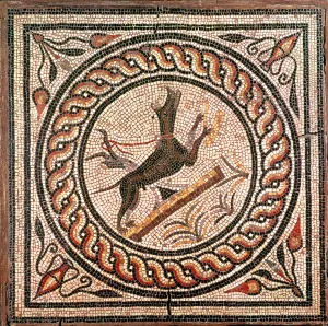 Cave Canem (Beware of the Dog) 2nd-3rd century (mosaic) Cave Canem (Beware of the Dog) 2nd-3rd century (mosaic)