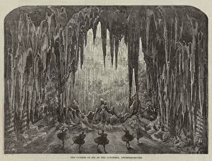 The Caverns of Ice at the Alhambra, Leicester-Square (engraving)