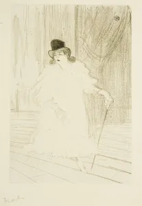 Cecy Loftus, 1895 (colour litho) Cecy Loftus, 1895 (colour litho)