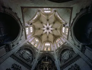 The ceiling of the Capilla del Condestable, late 15th century (photo) The ceiling of the Capilla del Condestable, late 15th century (photo)
