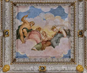 Zeus Gallery: Ceiling, Hall of the Council of Gods (fresco)