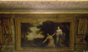 Ceiling of the Hotel La Riviere (detail of Psyche and Venus), 1653 (oil on canvas) Ceiling of the Hotel La Riviere (detail of Psyche and Venus), 1653 (oil on canvas)