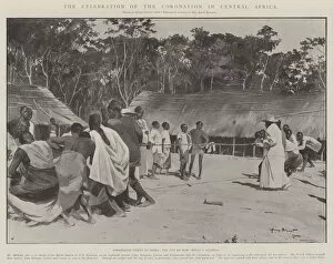 Related Images Collection: The Celebration of the Coronation in Central Africa (litho)