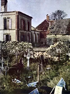 Cemetery in Charleville east of Reims during the Battle of the Marne east of Paris Cemetery in Charleville east of Reims during the Battle of the Marne east of Paris