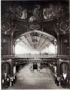 The Central Dome of the Universal Exhibition of 1889 in Paris (b/w photo) The Central Dome of the Universal Exhibition of 1889 in Paris (b/w photo)
