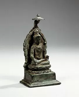 Central Javanese figure of Padmapani, late 9th century (bronze)