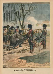 A century ago, Napoleon at Montereau on the 18th February 1814, back cover illustration A century ago, Napoleon at Montereau on the 18th February 1814, back cover illustration