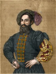 Cesare Borgia (1475-1507) Duke of Valencia. (engraving) (19th century) Cesare Borgia (1475-1507) Duke of Valencia. (engraving) (19th century)