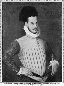 Cesare Borgia, Duke of Valentinois (oil on canvas) (b/w photo) Cesare Borgia, Duke of Valentinois (oil on canvas) (b/w photo)