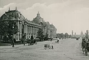 Champs-Elysees, Let Petit Palais, Champs Elysees, the Little Palace (photogravure)