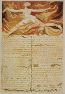 Chap. I, Lo, a shadow..., plate 5 from The First Book of Urizen Chap. I, Lo, a shadow..., plate 5 from The First Book of Urizen