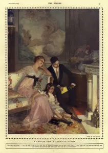 A Chapter from a Favourite Author (colour litho) A Chapter from a Favourite Author (colour litho)