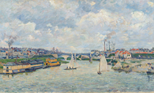 Charenton Port, 1878 (oil on canvas) Charenton Port, 1878 (oil on canvas)