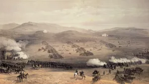 Crimean War Gallery: Charge of the Light Cavalry Brigade, 25th October 1854