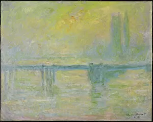 Charing Cross Bridge: Fog, 1902 (oil on canvas)
