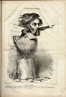 The Charivari, 1849_1_10 - Illustration by Honore Daumier (1808-1879) The Charivari, 1849_1_10 - Illustration by Honore Daumier (1808-1879)