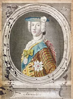 Order Of The Garter Gallery: Charles Edward Stuart (coloured engraving)