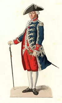 Charles Gravier, Count of Vergennes (1719-1787), in uniform as captain of the guards of the king's door, France