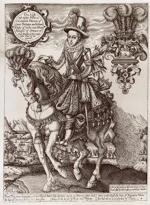 Charles I as Prince of Wales on Horseback, from The Book of Kings, 1618 Charles I as Prince of Wales on Horseback, from The Book of Kings, 1618