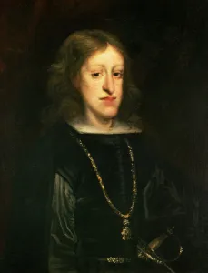 Charles II (1661-1700) of Spain (oil on canvas) Charles II (1661-1700) of Spain (oil on canvas)