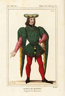 Battle Of Agincourt Gallery: Charles de Montaigu, Lord of Marcoussy, brother to Jean de Montaigu