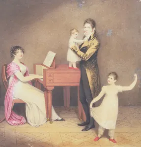 Charles Moran and his wife Jane Bodin with Jane and William, 1812 Charles Moran and his wife Jane Bodin with Jane and William, 1812