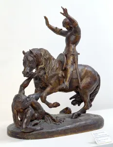 Charles VI in the Forest of Le Mans, 1833 (plaster) Charles VI in the Forest of Le Mans, 1833 (plaster)