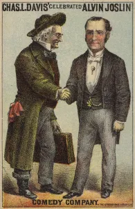 Briefcase Gallery: Chas L Davis celebrated Alvin Joslin (chromolitho)