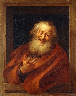 The Cheerful Democritus, 1746 (oil on canvas) The Cheerful Democritus, 1746 (oil on canvas)