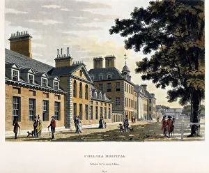 Chelsea Hospital, from A Picturesque Tour through the Cities of London Chelsea Hospital, from A Picturesque Tour through the Cities of London