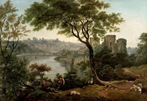 Graze Gallery: Chepstow Castle, Monmouthshire (oil on canvas)