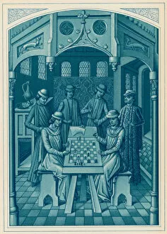 Observers Gallery: The Chess-Players (chromolitho)