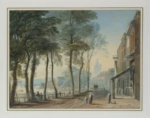 Cheyne Walk, Chelsea, 1816 (pencil & w/c on paper) Cheyne Walk, Chelsea, 1816 (pencil & w/c on paper)