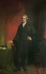 Chief Justice Marshall (1755-1835) (oil on canvas) Chief Justice Marshall (1755-1835) (oil on canvas)