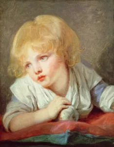 Child with an Apple, late 18th century (oil on canvas) Child with an Apple, late 18th century (oil on canvas)